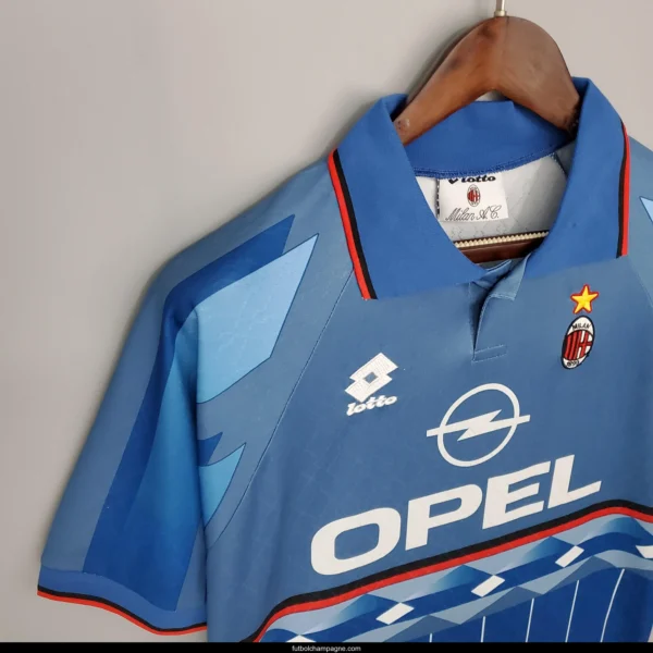Retro 95_96 AC Milan third away Soccer Jersey - Image 6