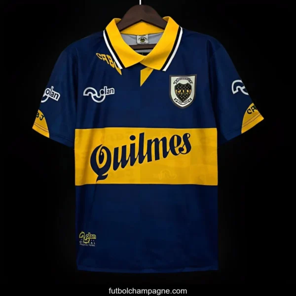 Retro 95_96 Boca Juniors Home Jersey - Image 7