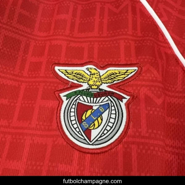 1990 Retro Benfica Home Jersey - Image 4