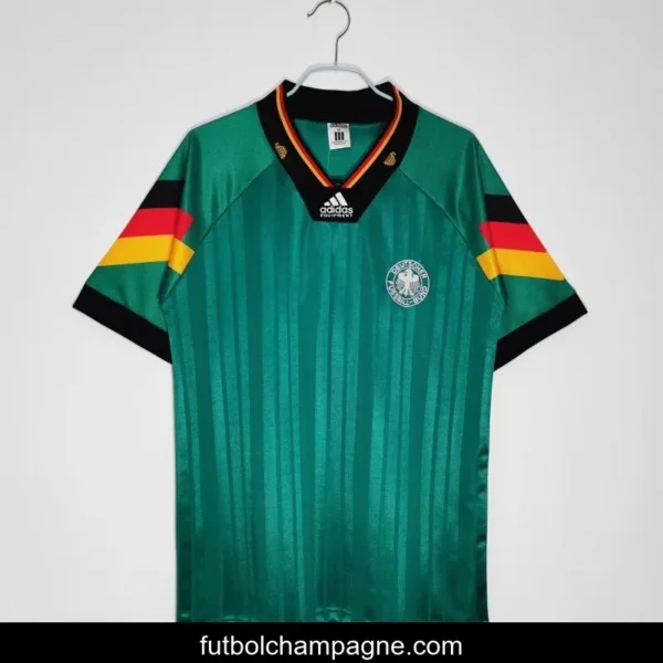 Retro 1992 Germany Away Soccer Jersey - Image 7