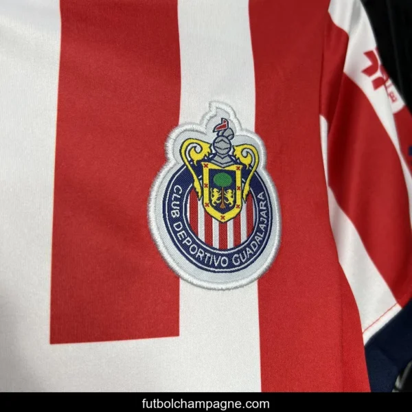 24_25 Kids Chivas Guadalajara Home Jersey - Image 4