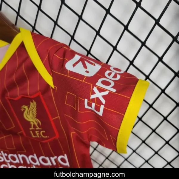 24_25 Baby Liverpool Home Jersey - Image 4