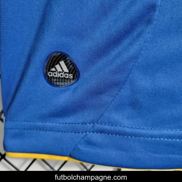 Retro 11-12 La Galaxy Long Sleeve Away Blue Jersey - Image 9