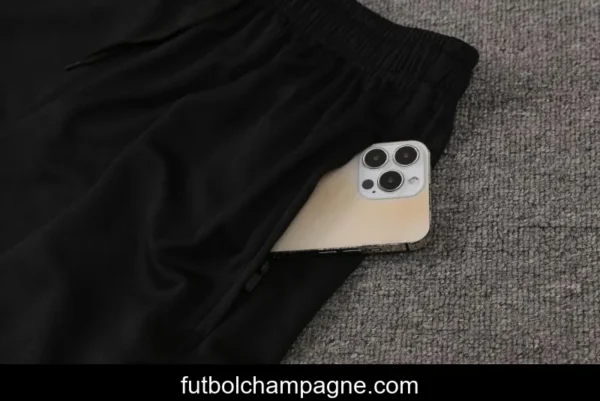 24_25 Inter Milan Grey Short Sleeve Jeresy+Shorts - Image 5