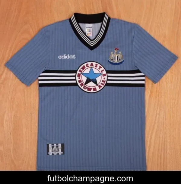 Retro 95_96 Newcastle United Away Grey Jersey - Image 8