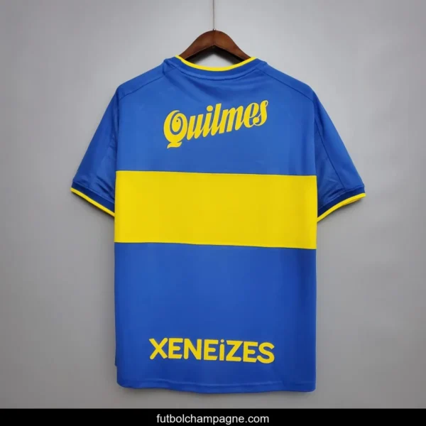 Retro Boca Juniors 99_00 home Soccer Jersey - Image 7