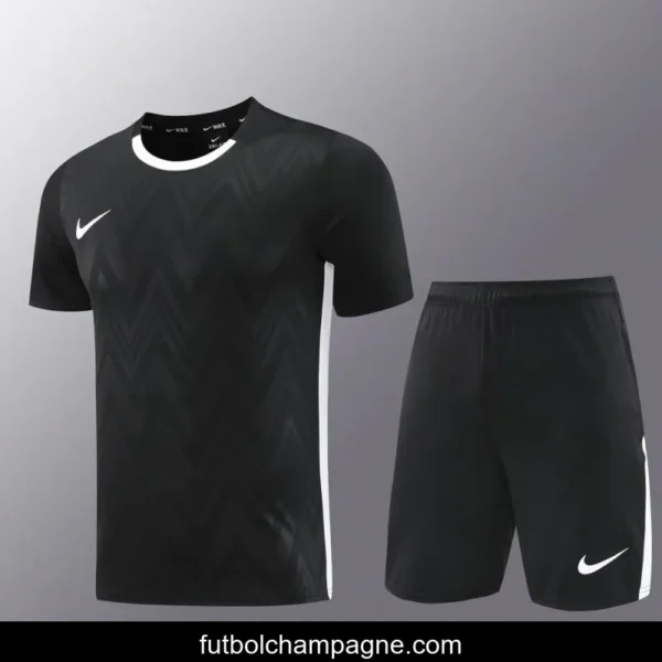 24_25 Nike Black Short Sleeve Jersey+Shorts - Image 19