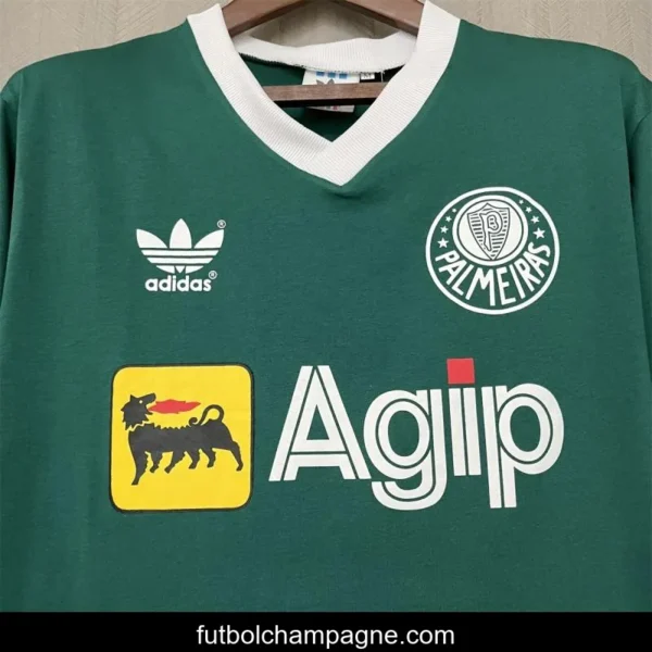 Retro 87_88 Palmeiras Home Jersey - Image 8