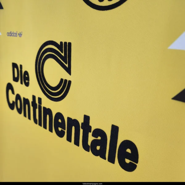 Retro 1989 Dortmund Home Soccer Jersey - Image 7