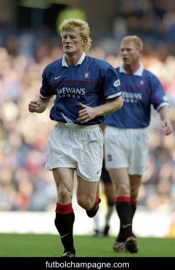 Retro 97_99 Glasgow Rangers Home Jersey - Image 4