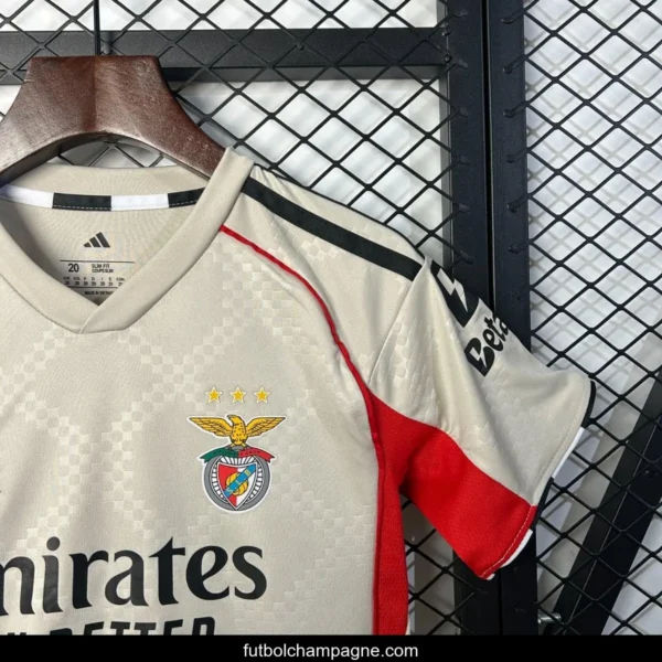 25_26 Kids Benfica Away Jersey - Image 6