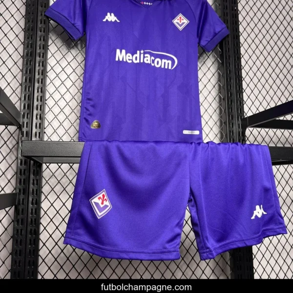 24_25 Kids Fiorentina Home Jersey - Image 6
