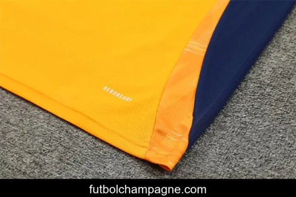 24_25 Juventus Orange_Navy Short Sleeve Jersey+Shorts - Image 13