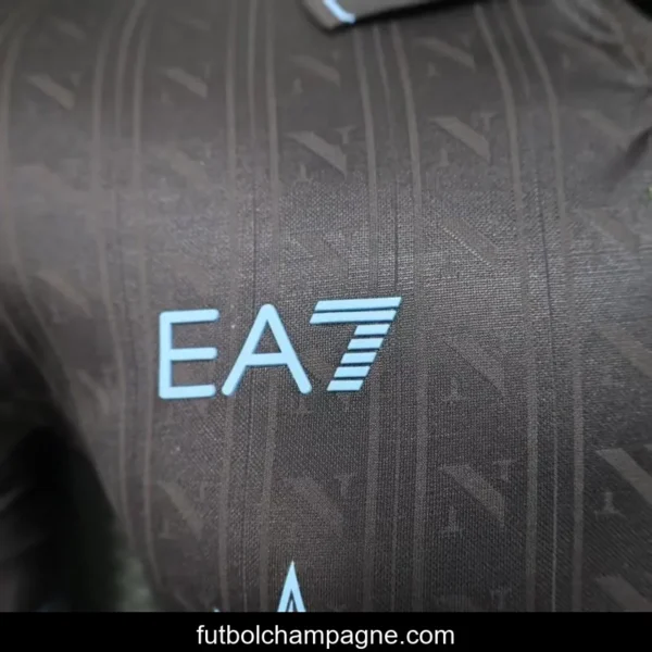 Player Version 25_26 Napoli Third Black Jersey - Image 9