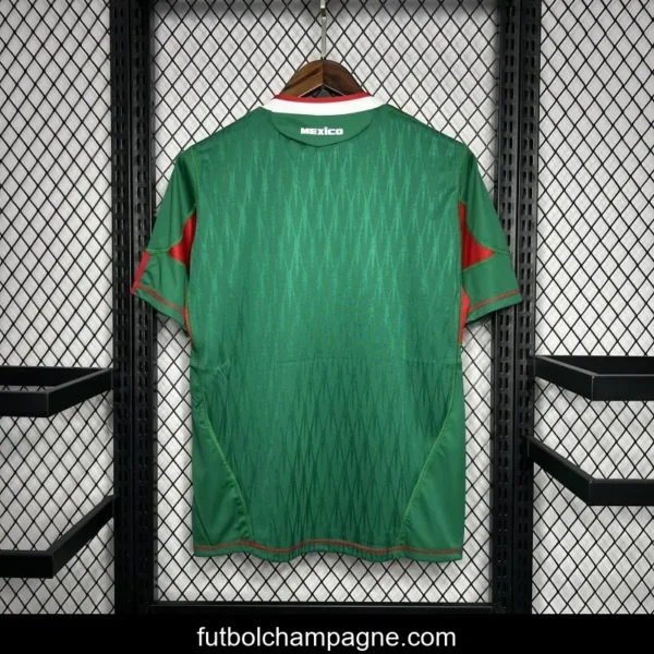 Retro 2010 Mexico Home Jersey - Image 8