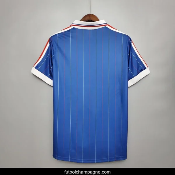 Retro France 1982 home Soccer Jersey - Image 6