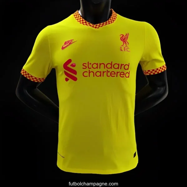 Player Version 21_22 Retro Liverpool Third Yellow Jersey - Image 2