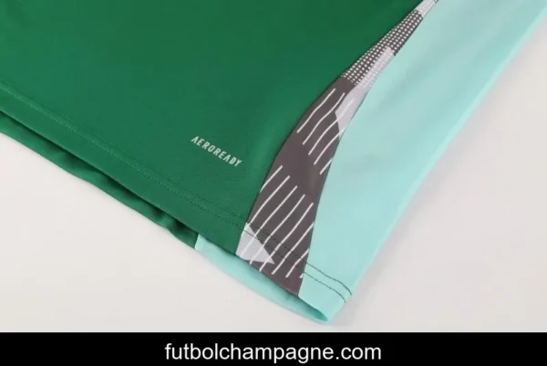 24_25 Adidas Green Short Sleeve Jersey+Shorts - Image 16