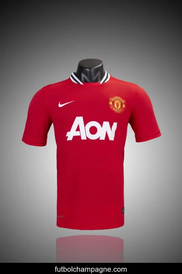 RETRO 11_12Manchester United Home Soccer Jersey - Image 11