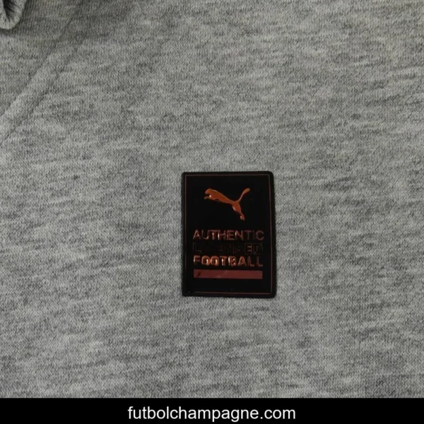 24_25 AC Milan Navy_Red_Black_Beige_Grey Hoodie WIth Black Badge - Image 9