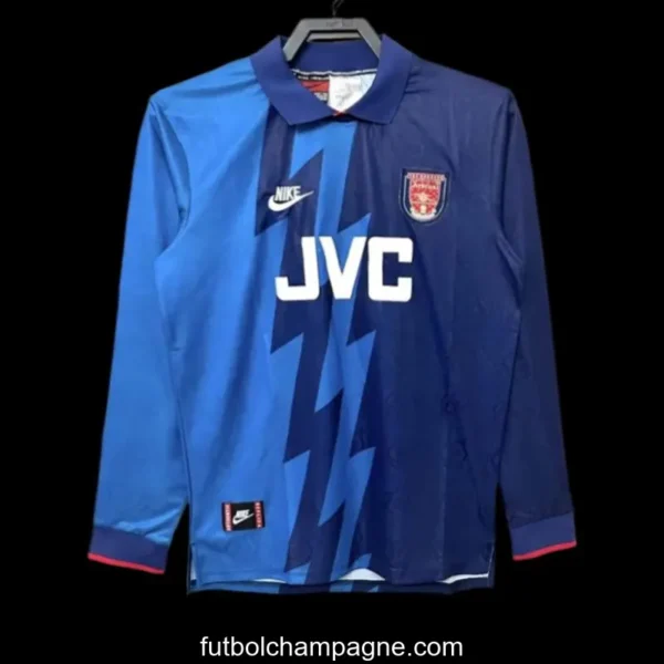 Retro 95_96 Arsenal Away Long Sleeve Jersey - Image 10