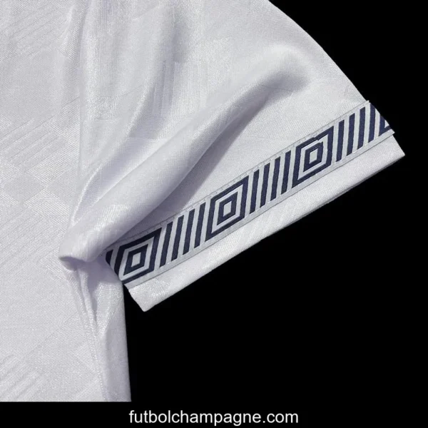 Retro 1990 England Home Soccer Jersey - Image 9