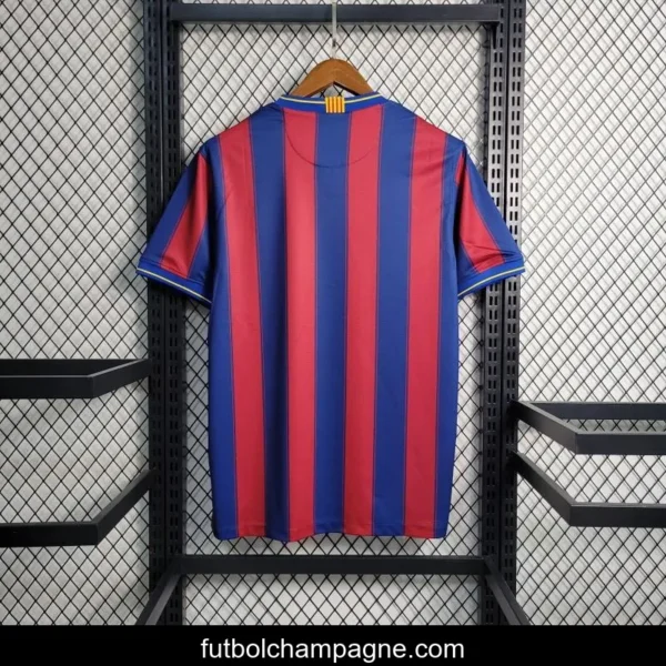 Retro 09-10 Barcelona Home Soccer Jersey - Image 7