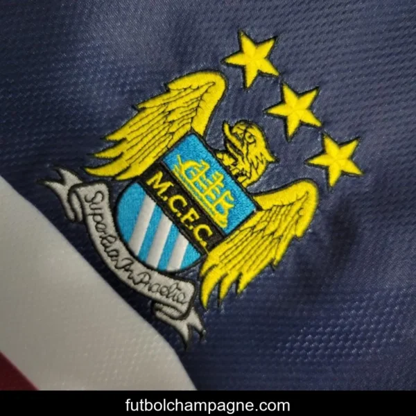 Retro 1997-98 Manchester City Away Jersey - Image 5