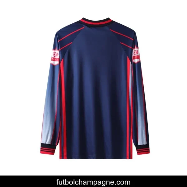 Retro 98_99 West Ham United x Iron Maiden Long Sleeve Navy Jersey - Image 11