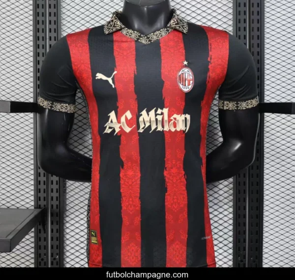 Player Version 25_26 AC Milan Redesigned Home Jersey - Image 8