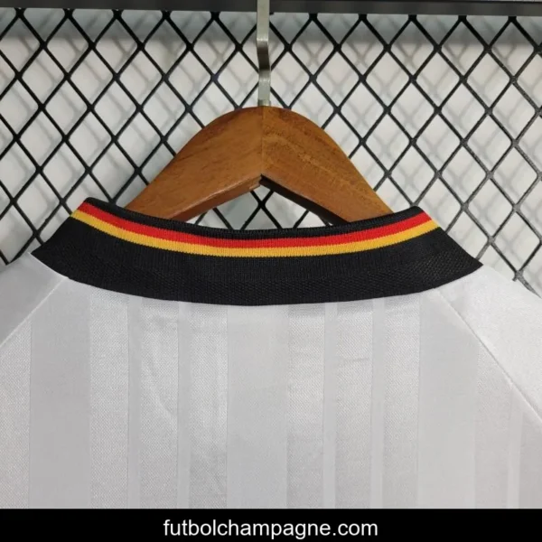 Retro 1992 Germany Home Soccer Jersey - Image 6