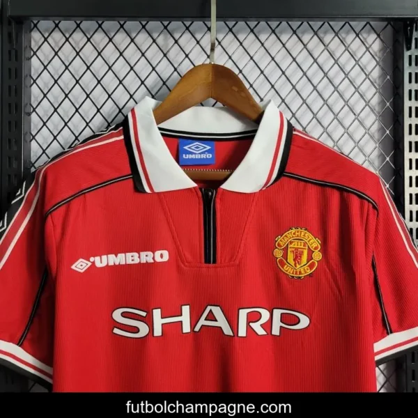 Retro 98-99 Manchester United Home Jersey - Image 8