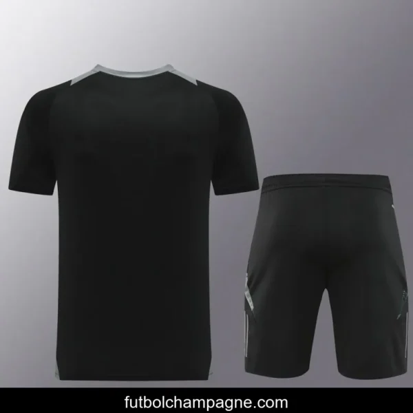 24_25 Adidas Black Short Sleeve Jersey+Shorts - Image 16