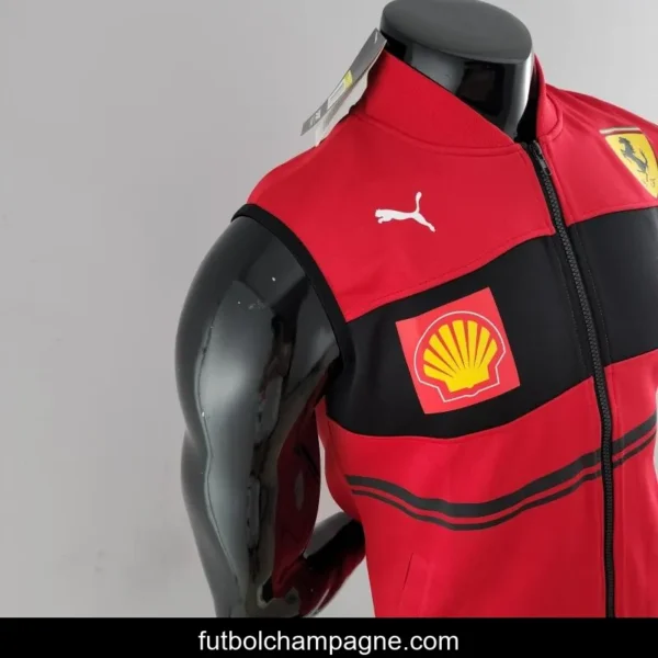2022 F1 Ferrari Red Vest 0002 - Image 7