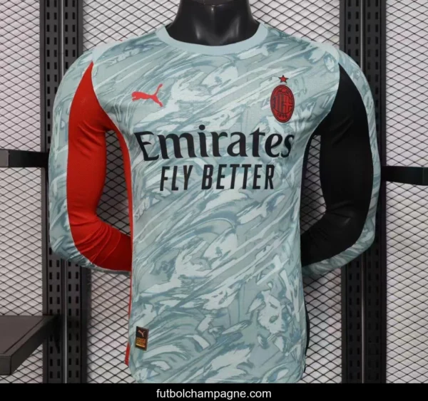 25_26 Player Version AC Milan Home Goalkeeper Long Sleeve Jersey - Image 12