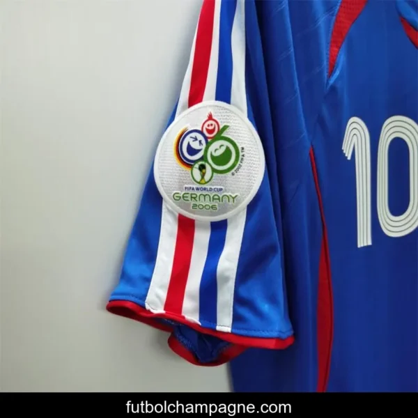 Retro 2006 France Home Jersey - Image 10