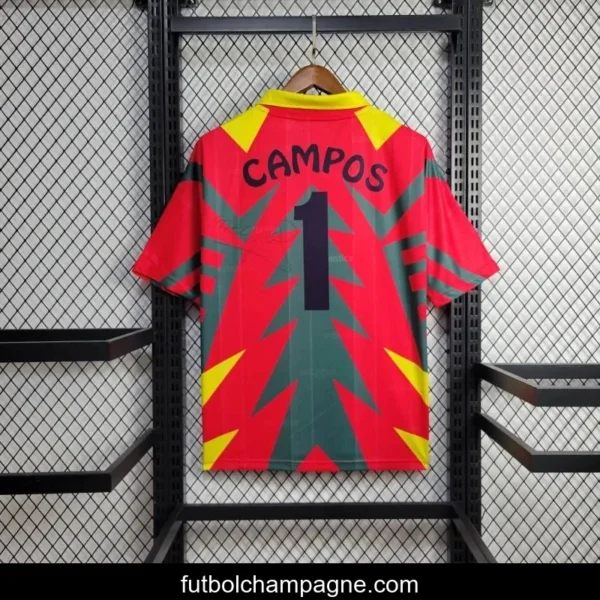 Retro 1998 Mexico World Cup Goalkeeper Red Jersey - Image 6