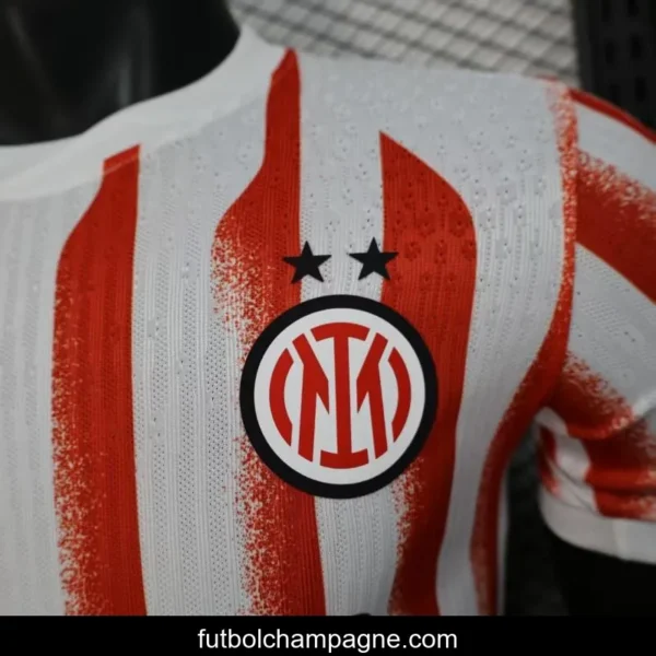 Player Version 25_26 Inter Milan Red_White Stripe Special Jersey - Image 7