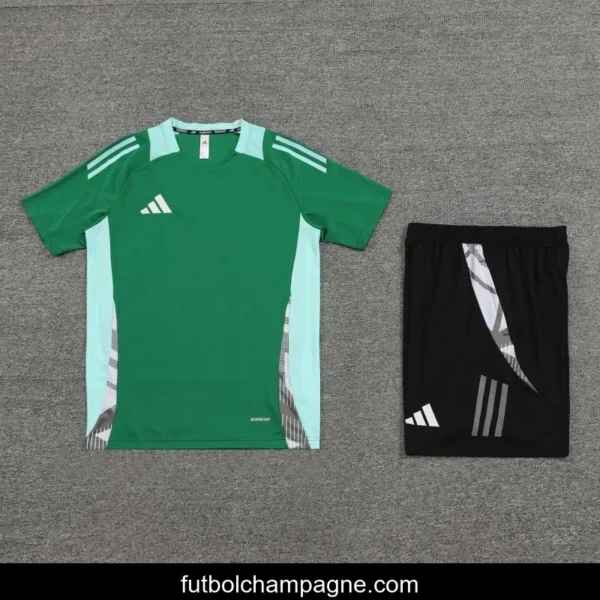 24_25 Adidas Green Short Sleeve Jersey+Shorts - Image 18