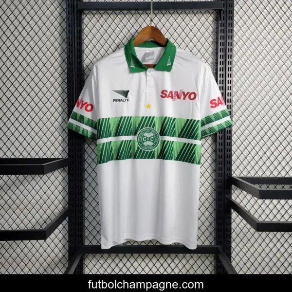 Retro 97-98 Brazil Team Coritiba Home Jersey - Image 8