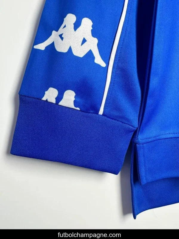 Retro 99_00 Juventus Away Long Sleeve Blue Jersey - Image 8