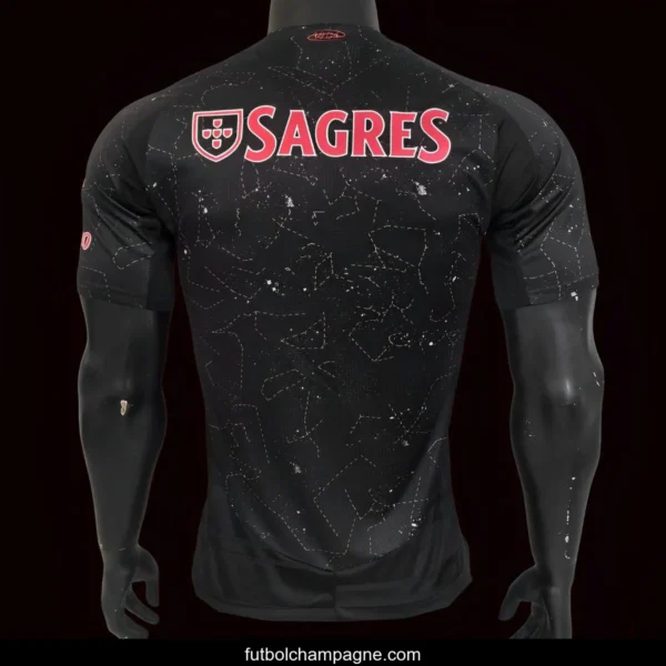 Player Version 24_25 Benfica Away Black Jersey - Image 3