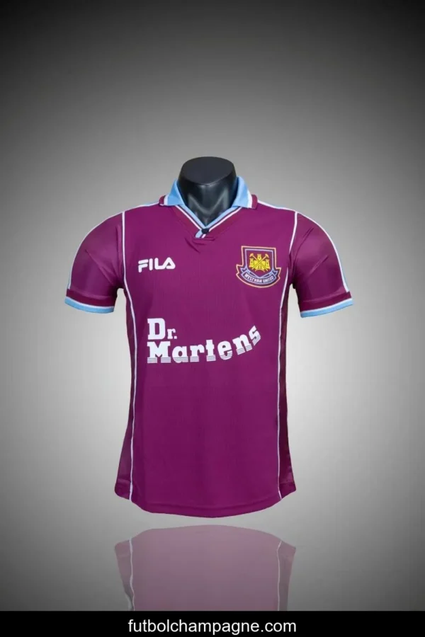 Retro 99_01 West ham United Home Soccer Jersey - Image 10