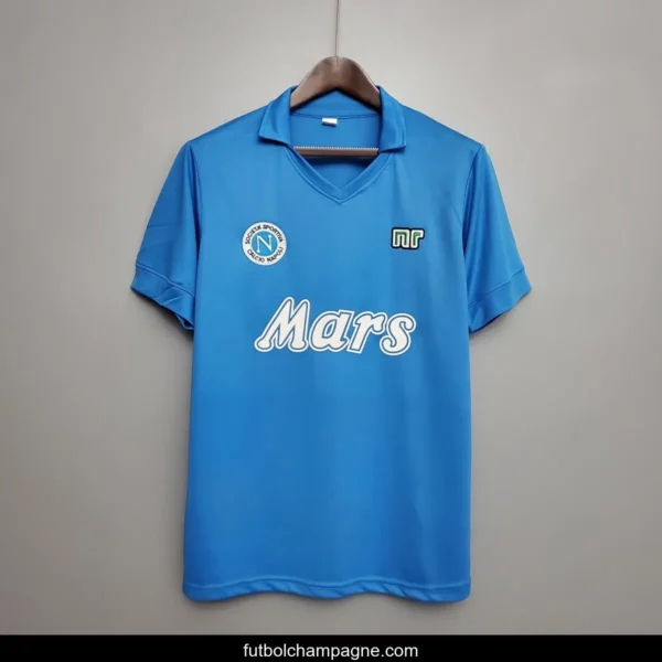 Retro Napoli 88_89 home Soccer Jersey - Image 7