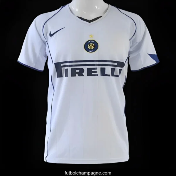 Retro 04_05 Inter Milan Away White Jersey - Image 3