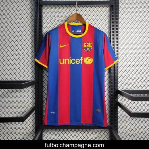 Retro 10_11 Barcelona Home Jersey - Image 11