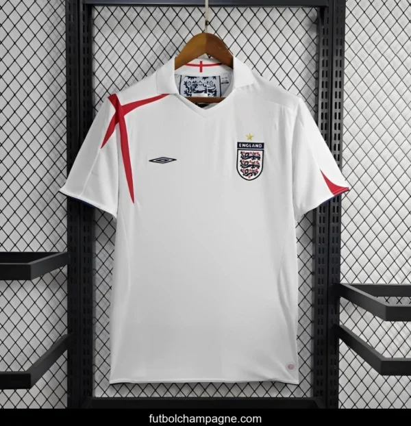 Retro 2006 England Home Jersey - Image 8