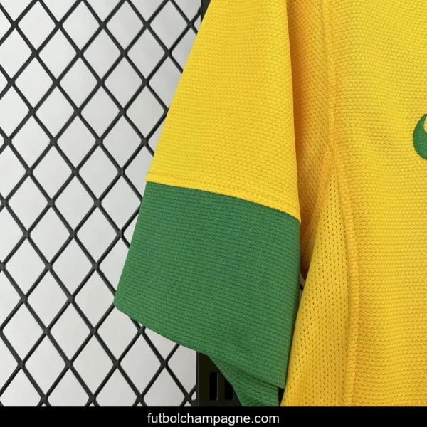 2012_13 Brazil Home Retro Jersey - Image 9