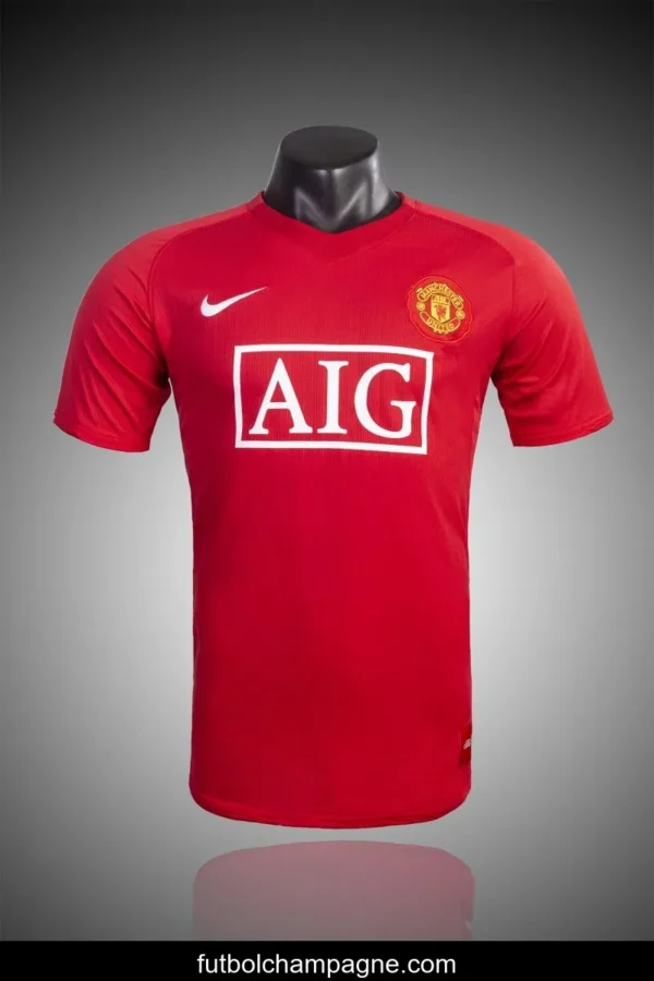 Retro 07_08 Manchester United Home Soccer Jersey - Image 11