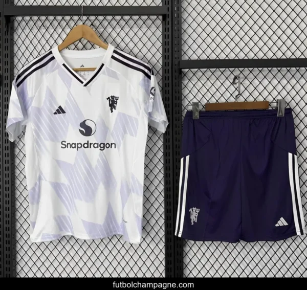 25_26 Kids Manchester United Away Jersey - Image 2
